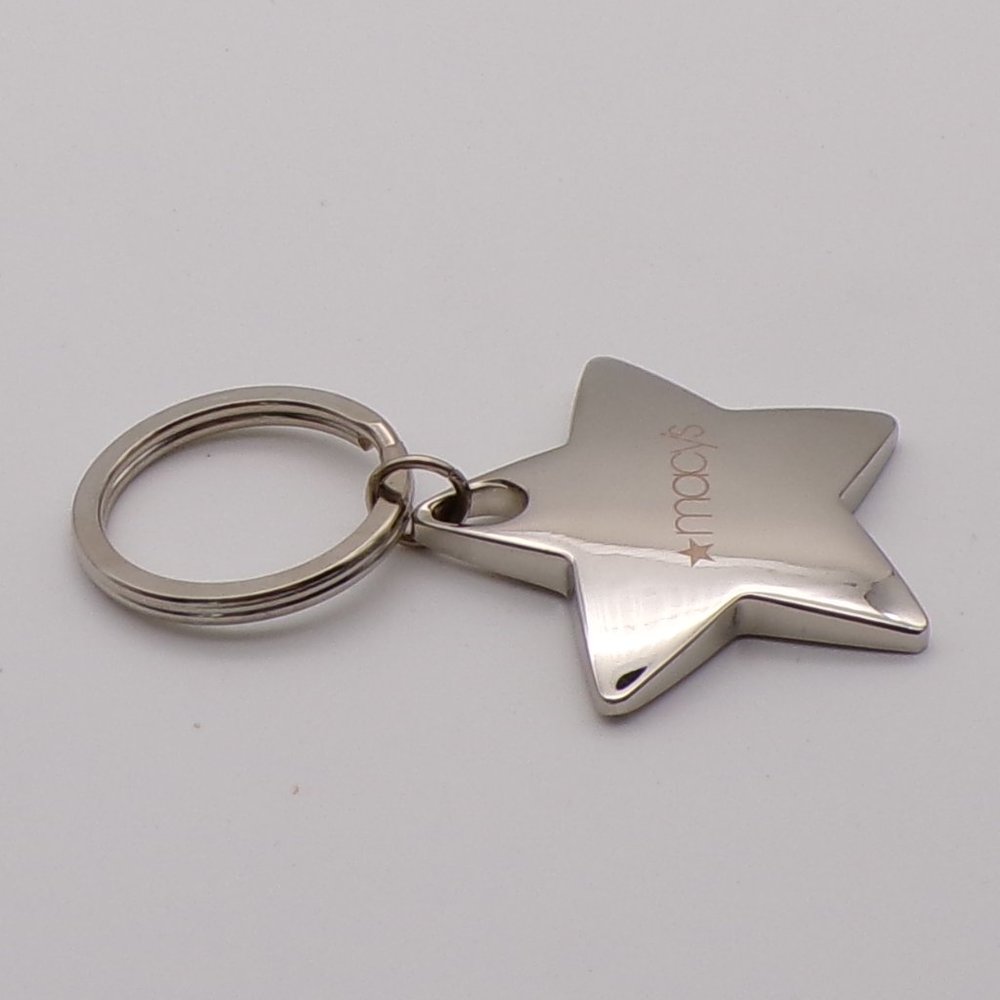 Macy's Silver Star Keychain - Picture 7 of 9